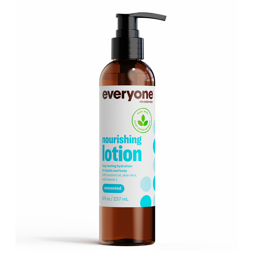 Everyone Nourishing Unscented Body Lotion, 8 Oz